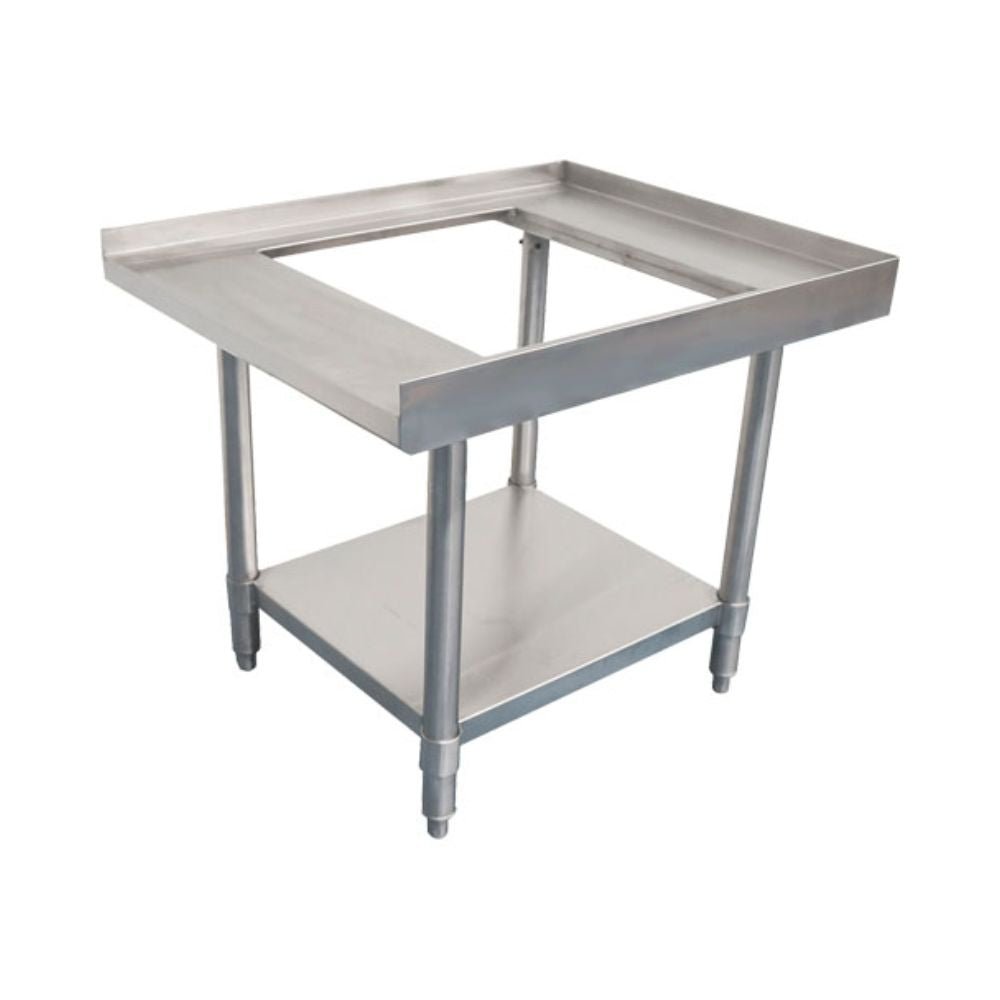 BASE NEUTRA ASBER AB-72 | Base Neutra Estufa | Acero Inoxidable | Patas Tubo | Cocina Restaurante Hotel | Cocina Parrilla Estufa Base acero Base neutra Base Soporte Soporte estufa Soporte parrilla Patas para estufa Base aluminizado Estructura angular Niveladores Food Truck Restaurante Bar Comedor Industrial