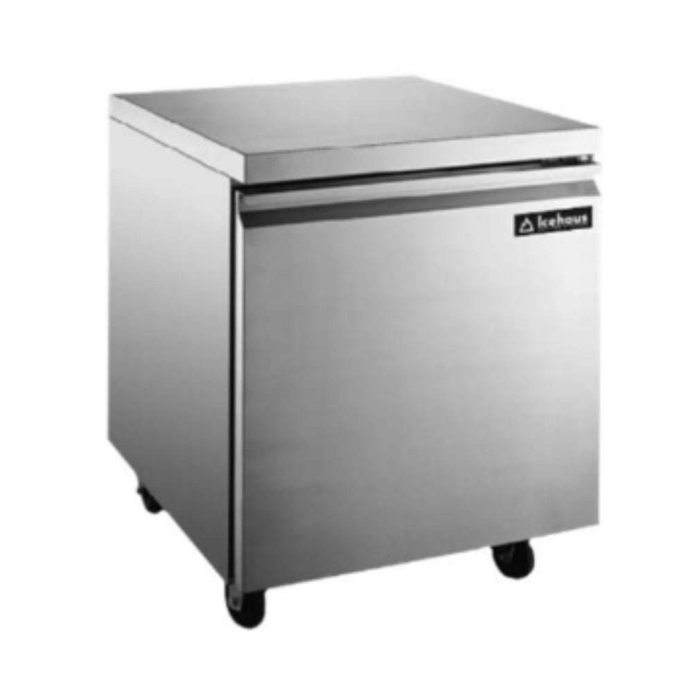 BAJO BARRA ICEHAUS CBB-1P-SS-02 | Congelador Bajo Barra | 5 Pies Cúbicos | 1 Puerta Solida | Acero Inoxidable | Cocina Industrial Restaurante Bar Restaurante Cafeteria Cocina Industrial Refrigerar Bajo Barra Conservar Comedor