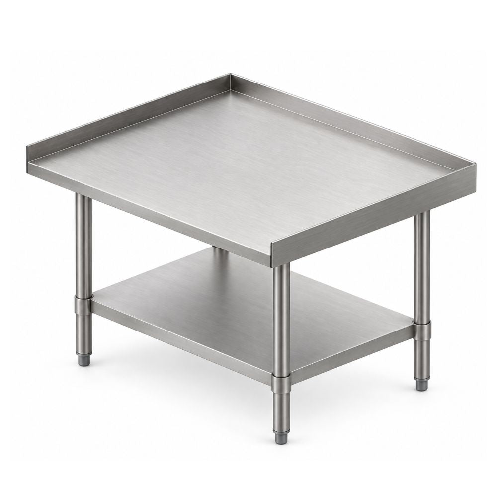 BASE ASBER AB-36 | Base Neutra | Acero Inoxidable | Desmontable | Patas Tubo | Cocina Restaurante Hotel