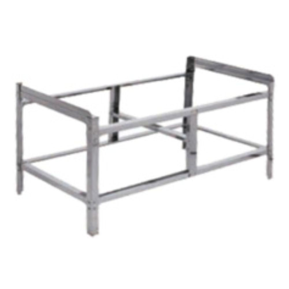 CORIAT BASE 176 CM V-HD | Base Soporte | Restaurante Cafeteria Comedor Industrial | para PCV-8 HD | Varias Opciones de Material | Base Parrilla Acero Inoxidable Estructura Angular Tornillos Niveladores Food Truck Restaurante Bar Comedor Industrial