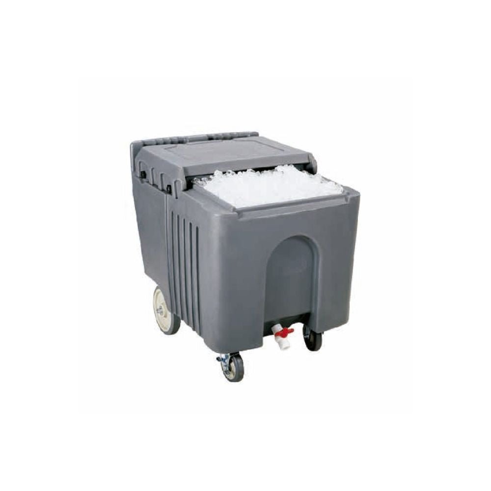 CARRO PARA HIELO TEKNIKITCHEN SLI | Carro Para Hielo Almacenamiento Transporte | Polietileno y Poliretano | Tapa Deslizable Reduce Contaminacion Cruzada | Restaurantes Cocina Industriales Hotel Refrigerar Congelar Cocina Comedor Cocina Industrial Conservar Fabricar Bar Restaurante Oficina