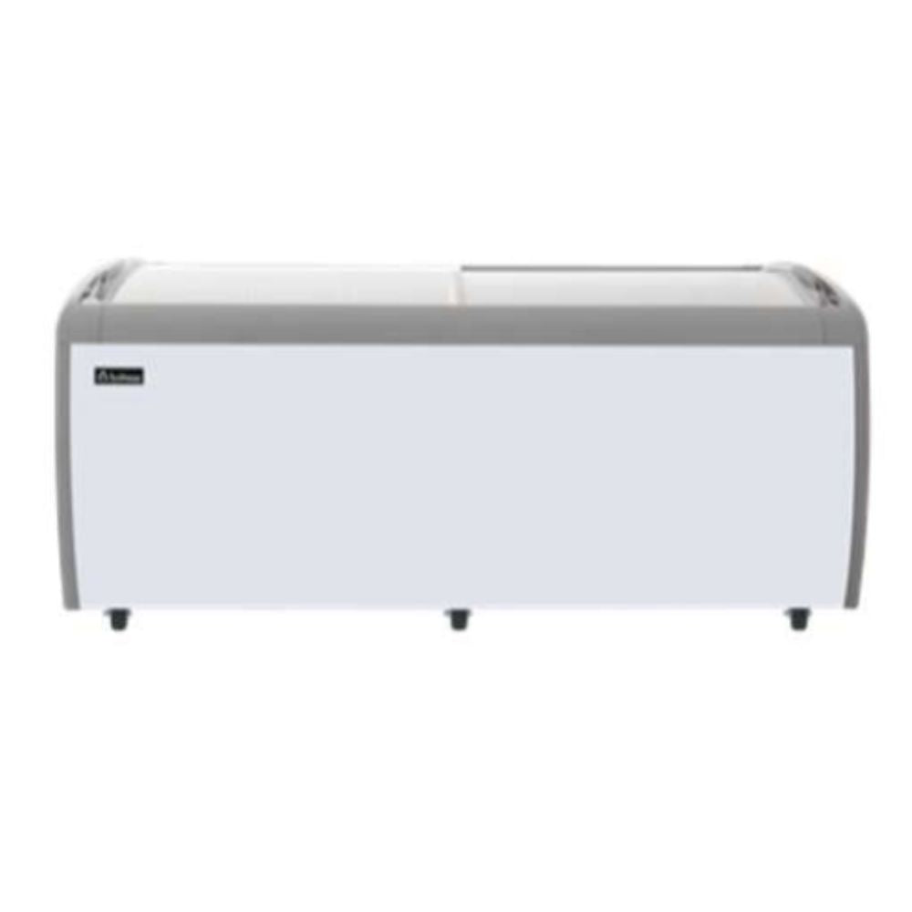 CONGELADOR ICEHAUS CHPC-560 | Congelador Horizontal | 19.5 Pies Cúbicos | Puerta de Cristal | Enfriador y Congelador Combinado | Super Mercado Tienda