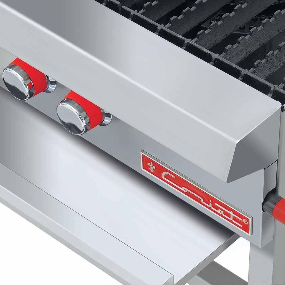 ESTUFÓN CORIATEC-2T MASTER | Estufón | 2 Secciónes | 2 Quemadores Concéntrico Hierro Fundido | Gas | Hotel Restaurante Comedor Industrial FondaFogon Hotel Cocina Comedor Industrial Alimentos Rapidos