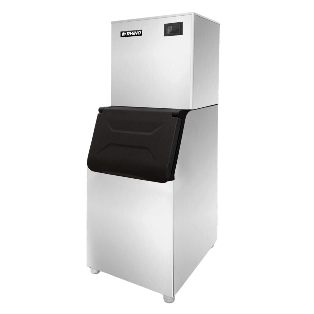 FABRICA DE HIELO RHINO FAHIEL-200 | Fábrica de Hielo | Producción 195-200 Kg por Día | Capacidad de 100 Kg | Restaurante Oficina Refrigerar Congelar Cocina Comedor Cocina Industrial Conservar Fabricar Bar Restaurante Oficina