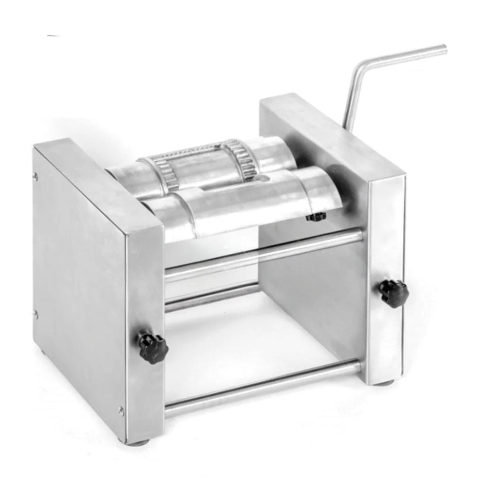 Formadora Migsa DEM-B1, manual, en acero inoxidable.