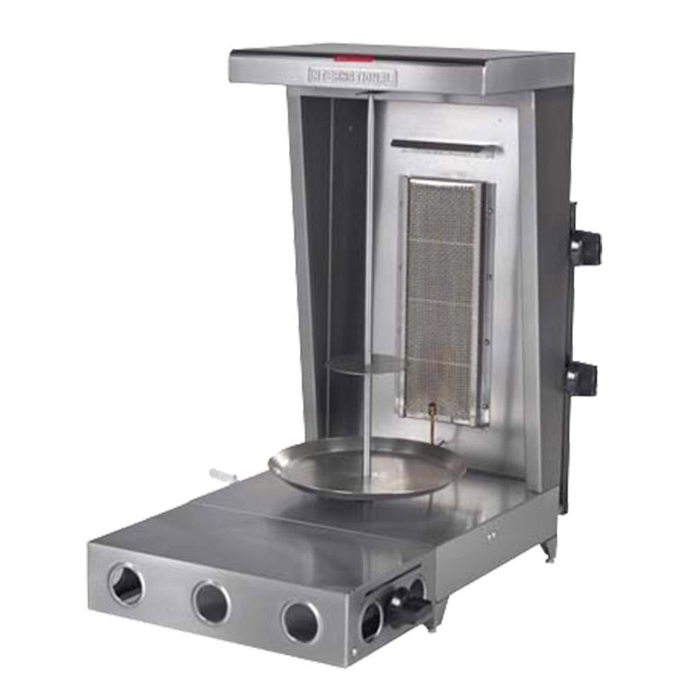 International APR-AI Asador Doneraky Frente 55 cm Gas 1 Control Acero Inoxidable Gris - Asador - International - KitchenMax Store