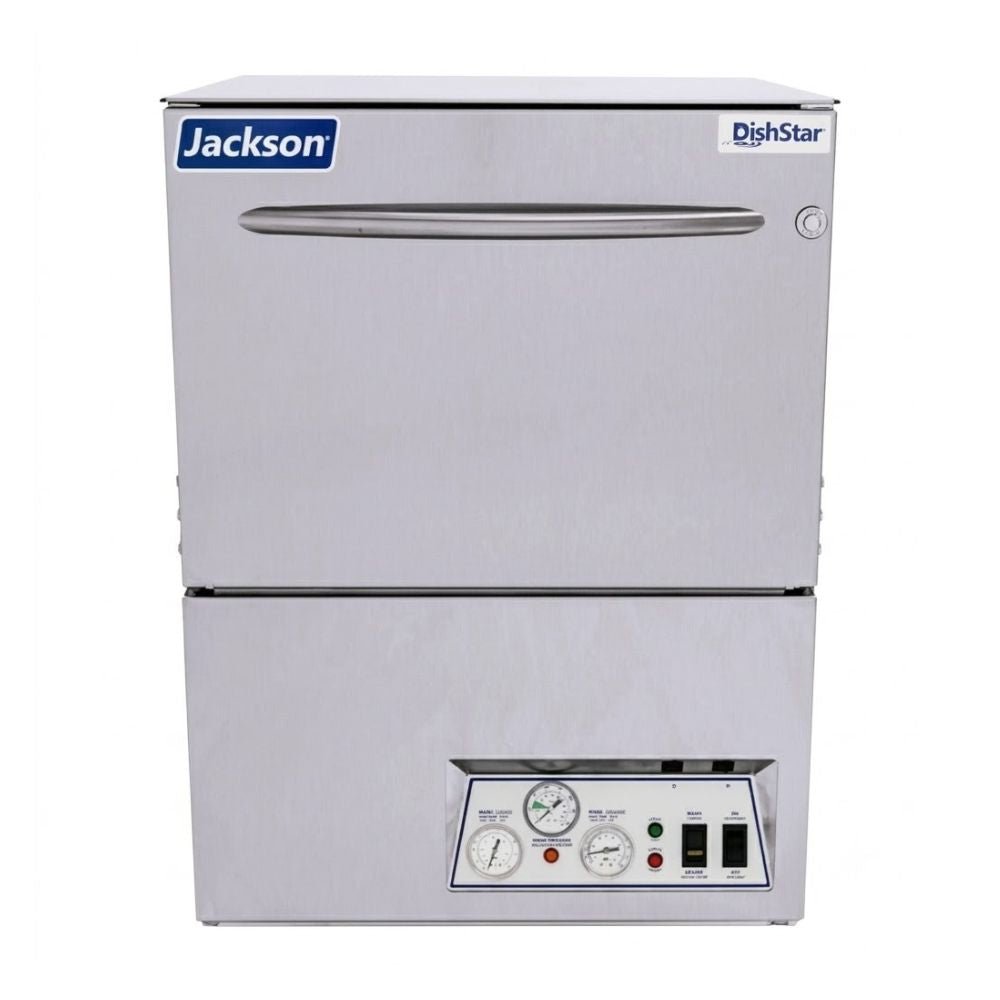 Lavavajillas Jackson Dishstar Ht, lavavajillas de alta temperatura, en acero inoxidable.