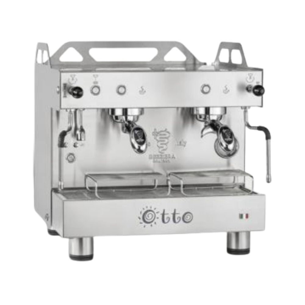 MAQUINA DE CAFÉ CRT OTTO COMPACT PM 2GR SS 200-015-072 | Máquina de Café Espresso | 8 Litros/360 Tazas por Hora | Cafetería Restaurante Bistro