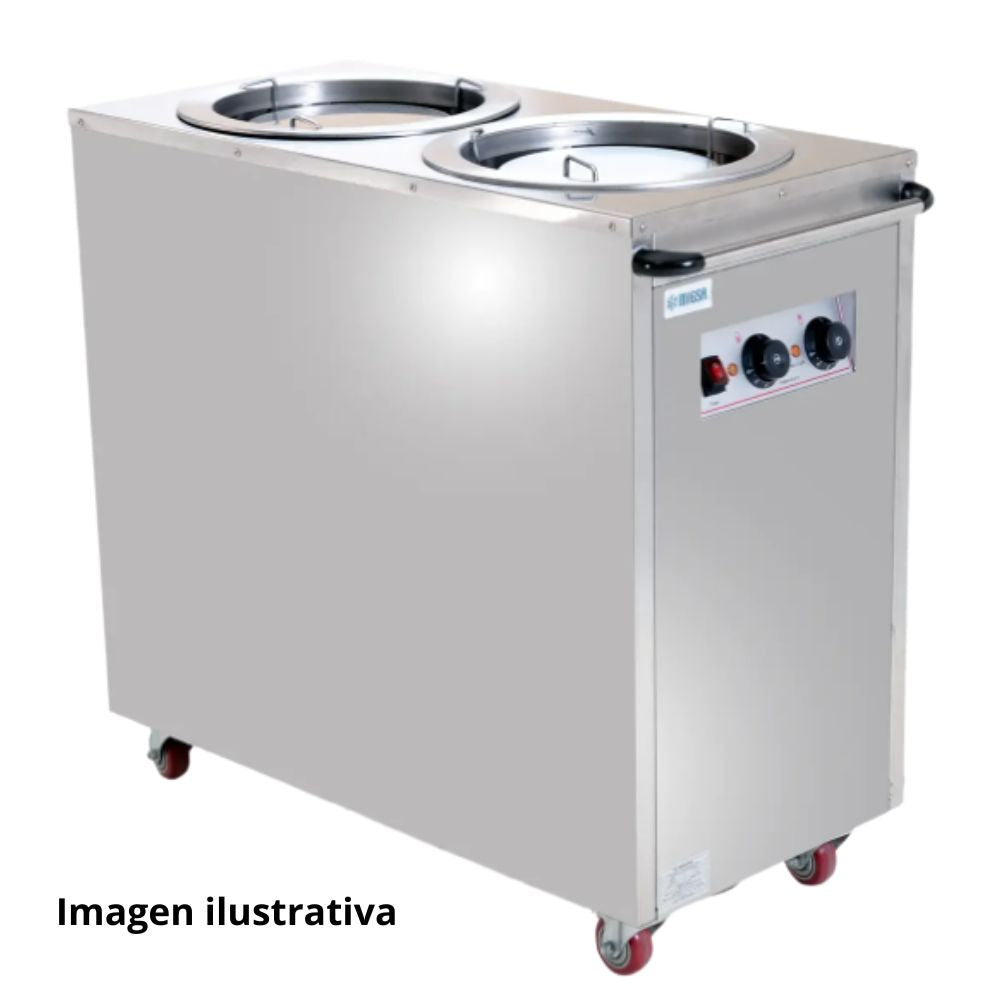 MIGSA MCP-2 | Calentador Platos | Electrico | Doble | Servicio Catering Buffet