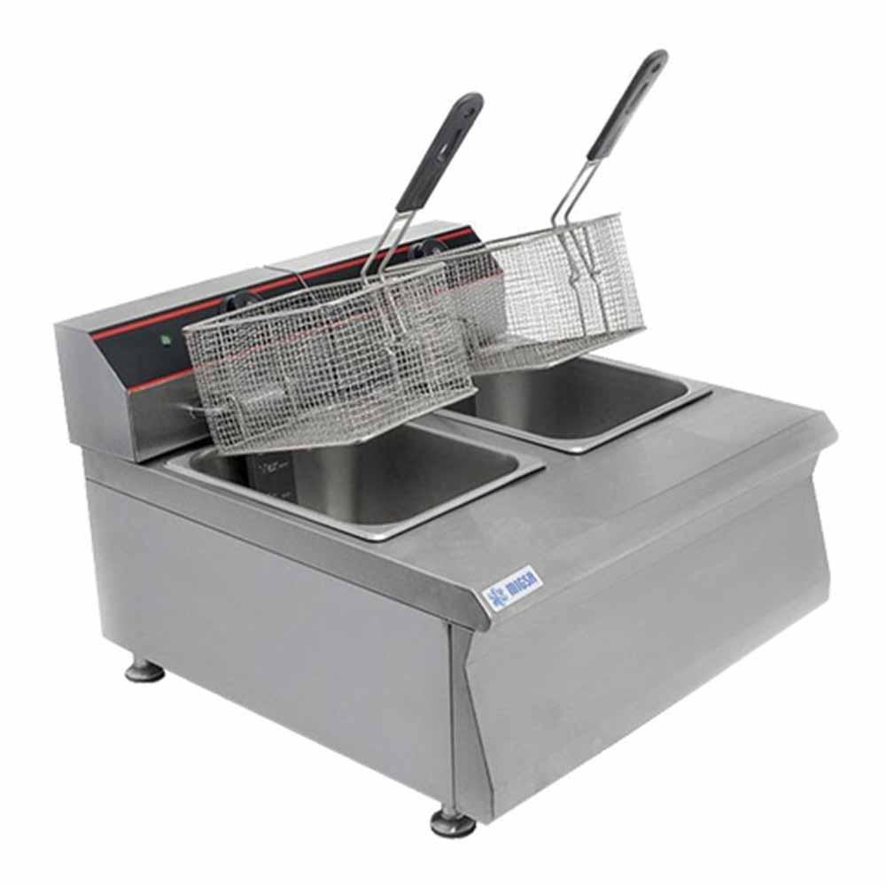 Migsa Bn600-E601 Freidor Electrico 2 Tinas 8 Litros Freir Aceite Papas A la Francesa Aros De Cebolla Freidor Snacks Pollo Frito Tanque Freidora. KitchenMax.Store. Envíos seguros a todo México. Cotiza hoy mismo.