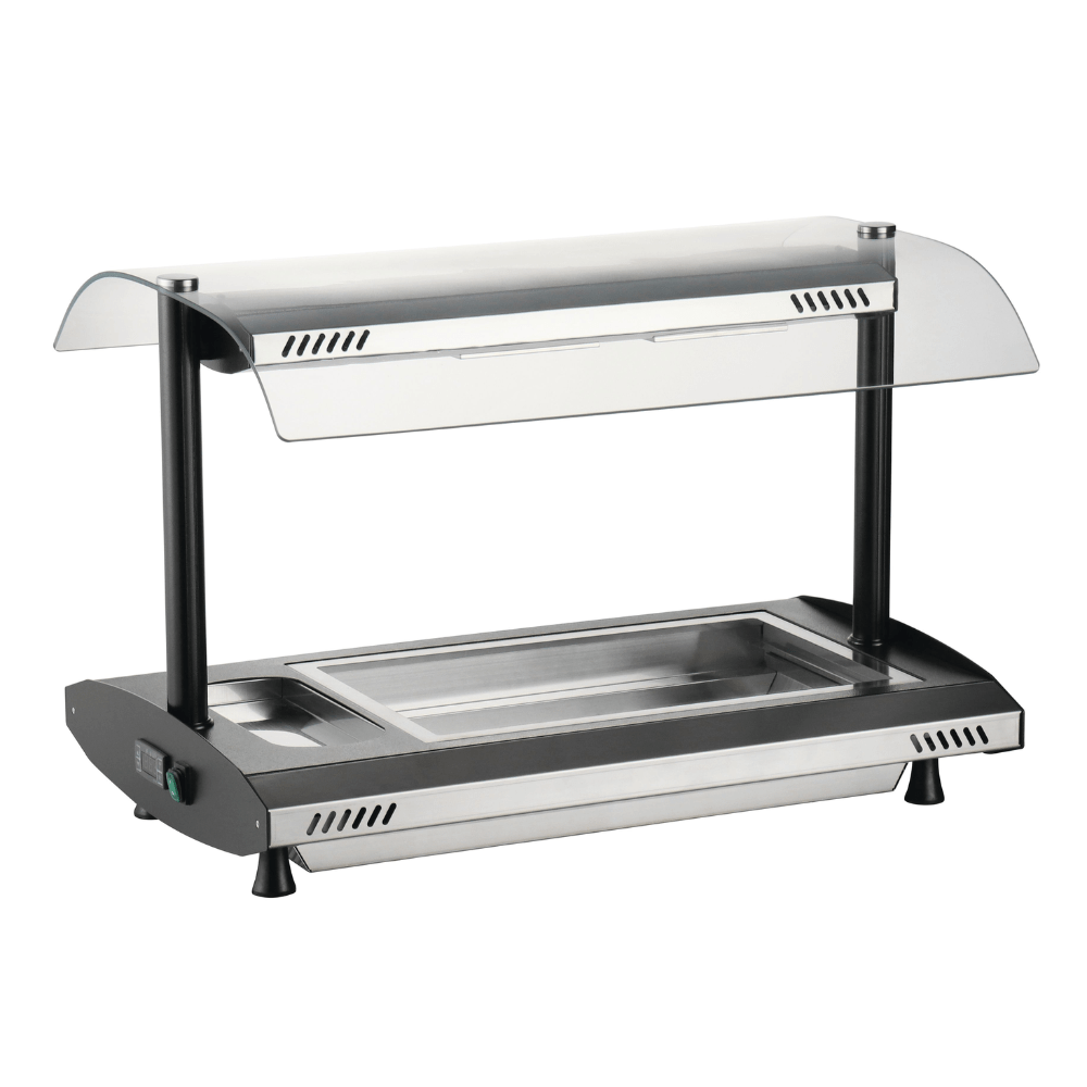 Migsa LT-01 Exhibidor de Alimentos Abierto Termico Restaurante Cafeteria Bar Tienda de Conveniencia Papas a la Francesa Banquetes Establecimiento Comida Rapida Calentar. KitchenMax.Store. Envíos seguros a todo México. Cotiza hoy mismo.