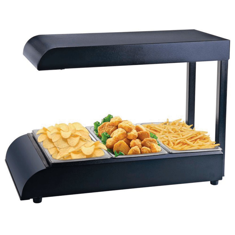 Migsa LT-03 Exhibidor de Alimentos Abierto Termico Restaurante Cafeteria Bar Tienda de Conveniencia Papas a la Francesa Banquetes Establecimiento Comida Rapida Calentar.  KitchenMax.Store. Envíos seguros a todo México. Cotiza hoy mismo.