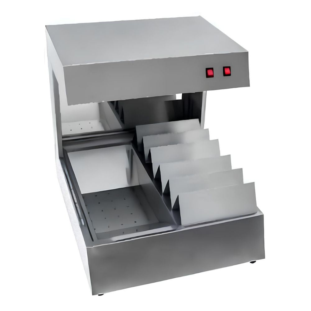 Migsa CEP-8 Estacion Caliente para Papas a la Francesa Restaurante Cafetería Bar Tienda de Conveniencia Papas a la Francesa Banquetes Establecimiento Comida Rápida Calentar