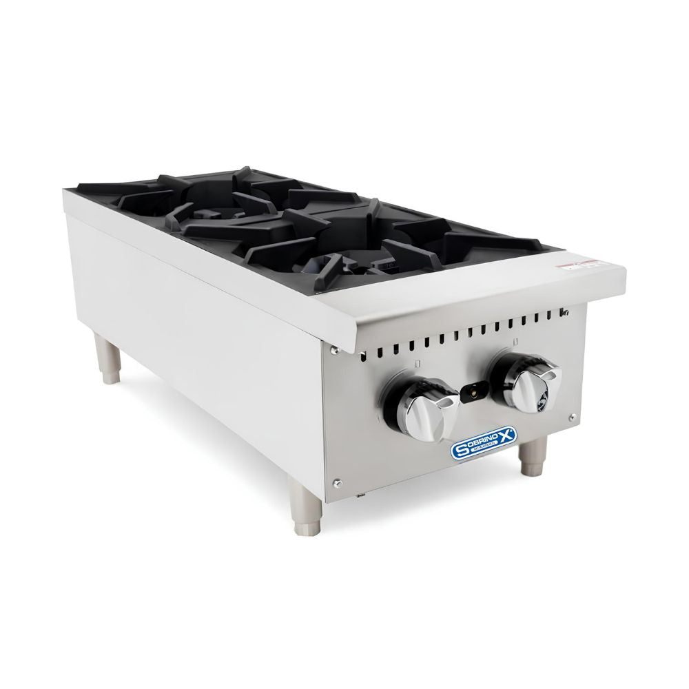 PARRILLA SOBRINOX XWS-2-J 25091701 | Parrilla | Gas | Frente 30.45 cm | Restaurante Cocina Industrial Cocinas Fondas Restaurantes Cenadurias Comedores Industriales Preparación de Alimentos Cocción