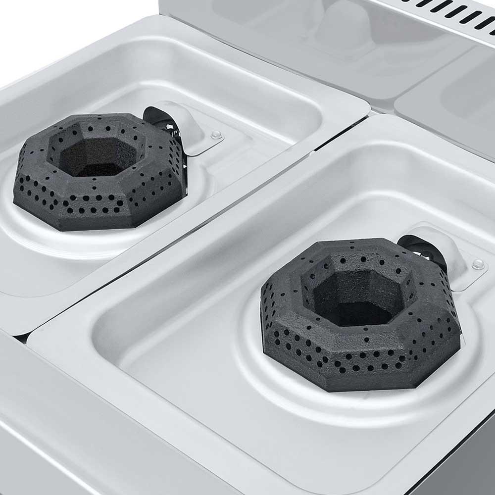 PARRILLA CORIAT PCH-2 HD | Parrilla | 2 Quemadores | Gas | Restaurante Hotel Industrial Fonda Hotel Cocinas Fondas Restaurantes Cenadurías Comedores Industriales Preparación de Alimentos Cocción.