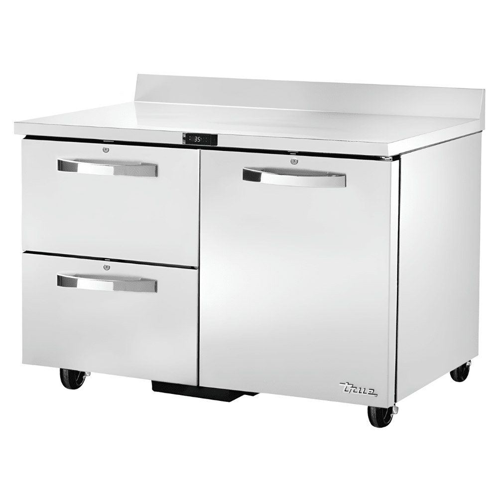 Refrigerador Bajo Mostrador True TWT-48D-2-HC~SPEC3, refrigerador con cajones, en acero inoxidable.
