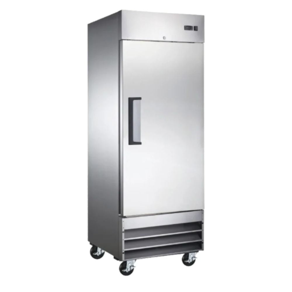 REFRIGERADOR INTERNATIONAL INT/RV-1PS-AI | Refrigerador Vertical | 21 Pies Cúbicos | 1 Puerta Solida | Acero Inoxidable | Cocina Industrial Restaurante Restaurante Lácteos Industrial Cocina Cremería Comercios Insumos Carnicería Hotel Panadería Refresquero Latas Bar Abarrotes Tiendas Abarrotes Bistro