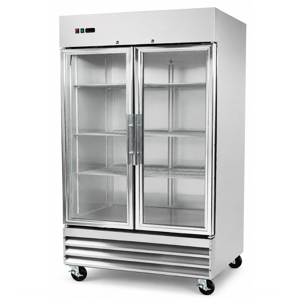 Refrigerador Torrey RVCA-47UI CSRVCA47010, refrigerador vertical, en acero inoxidable.