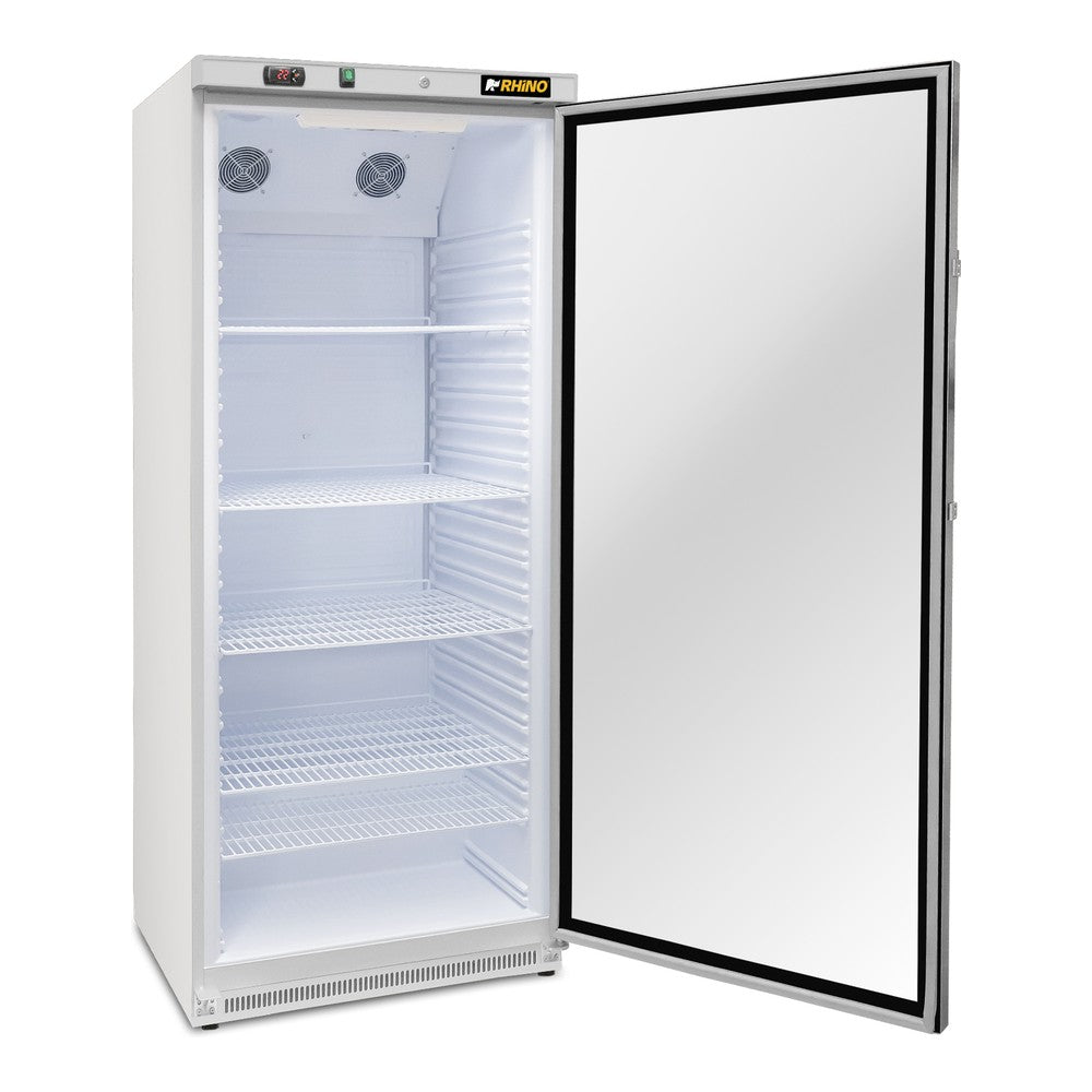 REFRIGERADOR RHINO REVEAB-19C | Refrigerador Vertical | 1 Puerta Cristal | Capacidad 20 Pies Cúbicos | Tienda Cafetería Restaurante