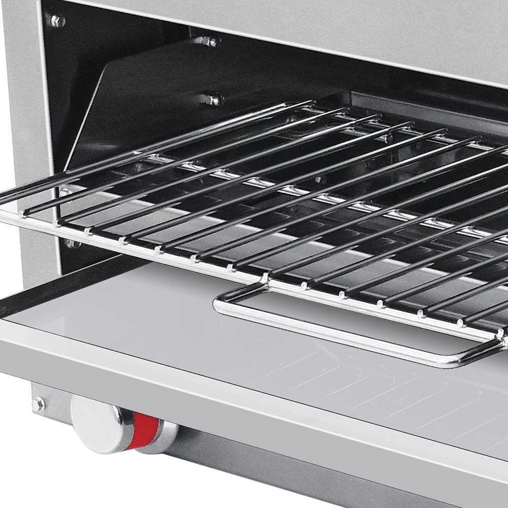 SALAMANDRA CORIAT SC-31.5-G MASTER | Salamandra | 1 Parrilla | 2 Quemadores Infrarrojos | Gas | Lámina De Acero Inoxidable | Restaurante Cocina Industrial Banquetes Hostelería Restaurante Cocina Industrial Banquetes Tostar Dorar Gratinar.