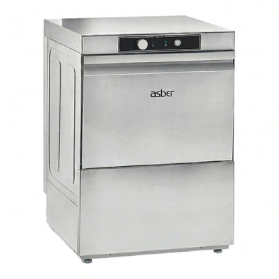 Lavavajillas Asber GE-510 Dd F Sa, en acero inoxidable.