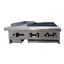 ESTUFA ASBER AEM-G12-B4-36 | Estufa | 4 Quemadores | Plancha | Charola Anti Derrame | Parrilla | Gas | Acero Inoxidable | Cafetería Lonchería Bistró Bar | Parrilla Quemadores Plancha Charola Derrame Coccion Cocina Industriasl Fonda Negocios Lonches