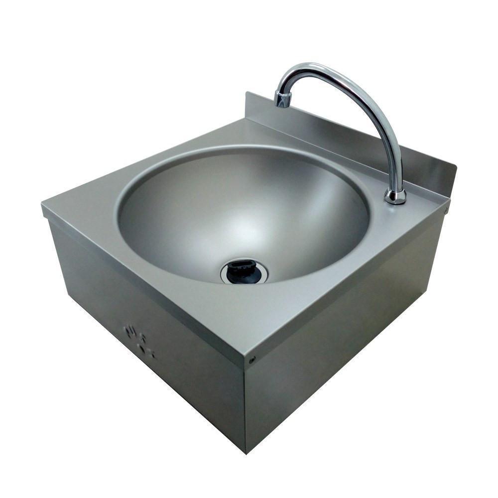 LAVAMANOS ASBER LM-44 | Lavamanos Pared | Temporizador Oculto | Acero Inoxidable | Gris | Cocina Restaurante Bar Ideal Negocio Limpieza Manos Mejor Opción Disponibles Acero Inoxidable Color Gris Accesorios Pulsador Temporizado Palanca Fácil Accionamiento Caño Soporte Giratorio Mezclador Llaves Regulación Caudal Agua Fría Caliente Tubos Flexibles Alta Presión Válvula Desague Pulsador Temporizador Oculto Sistema Accionamiento Aporta Seguridad Comodidad Utilizado No Sobresale Lavamanos 