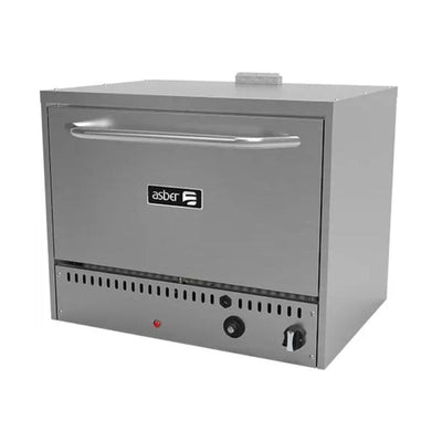 HORNO ASBER AEPO-36 | Horno Pizzero | Válvula Pilostática |  Porta-Mandos Desmontables | Manifolds | Gas | Acero Inoxidable | Pizzeria Cafetería Restaurante | Horno Pizzero Piedra Refracctaria Gratinador Tostador Alimento Masa Birote Coccón Masa Regilla Comida Hotel Restaurante Comedor IndustrialBisagra Cortes Panaderia Negocio Comercial Patas Lamina