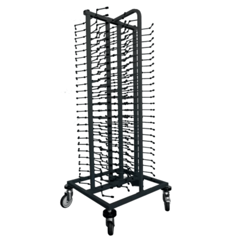 Asber Cpp-100 Carro Porta Platos 100 Platos - Carros De Servicio - Asber - KitchenMax Store