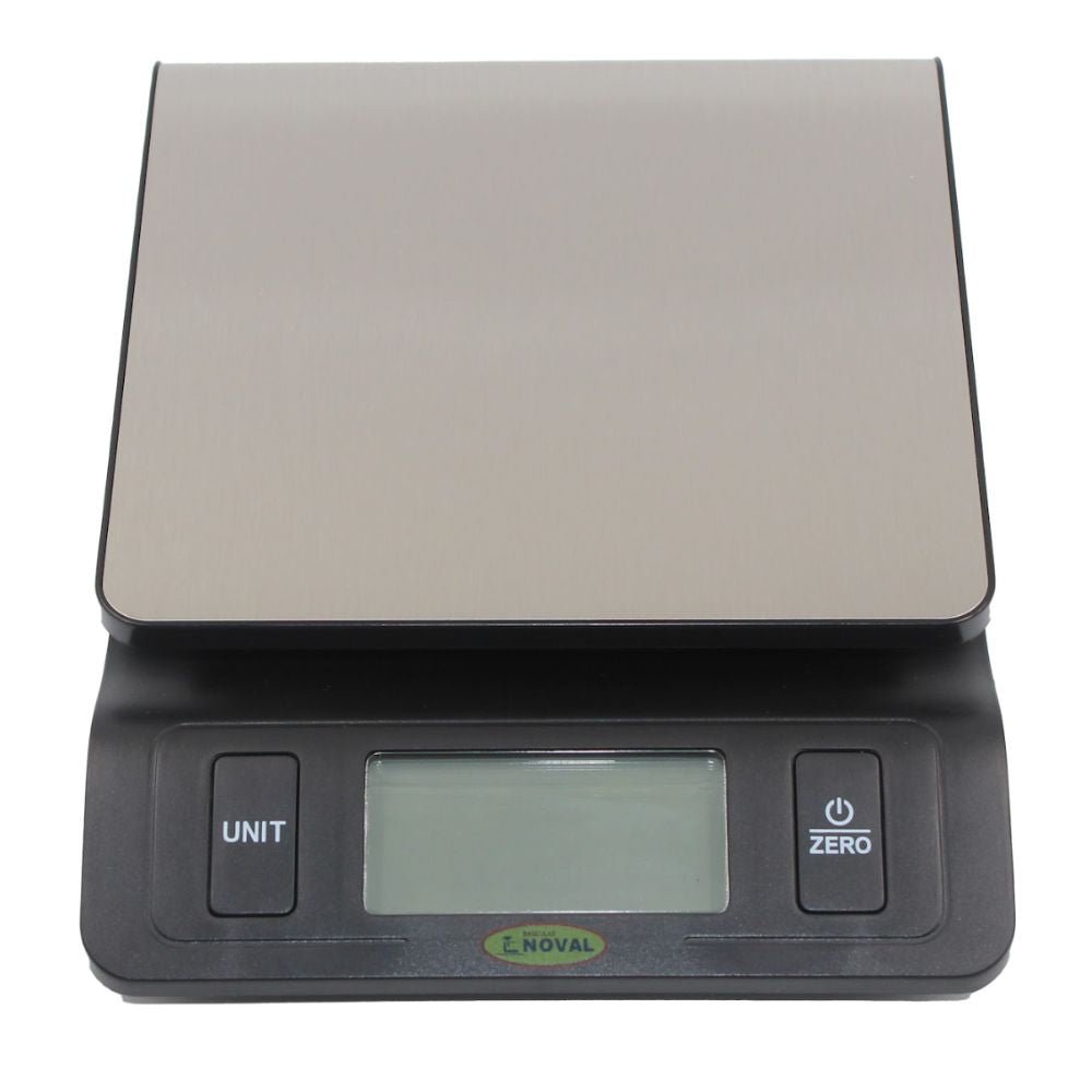 BÁSCULA NOVAL EK-3260 | Báscula Digital de Cocina | Restaurante Cocina Hogar Sobre Mostrador Recepción Pesar Cobrar Báscula para Frutería Verdulería Tienda Negocio Cremería