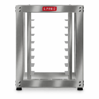 Base G.paniz Rfcv, base con espiguero para hornos, en acero inoxidable.