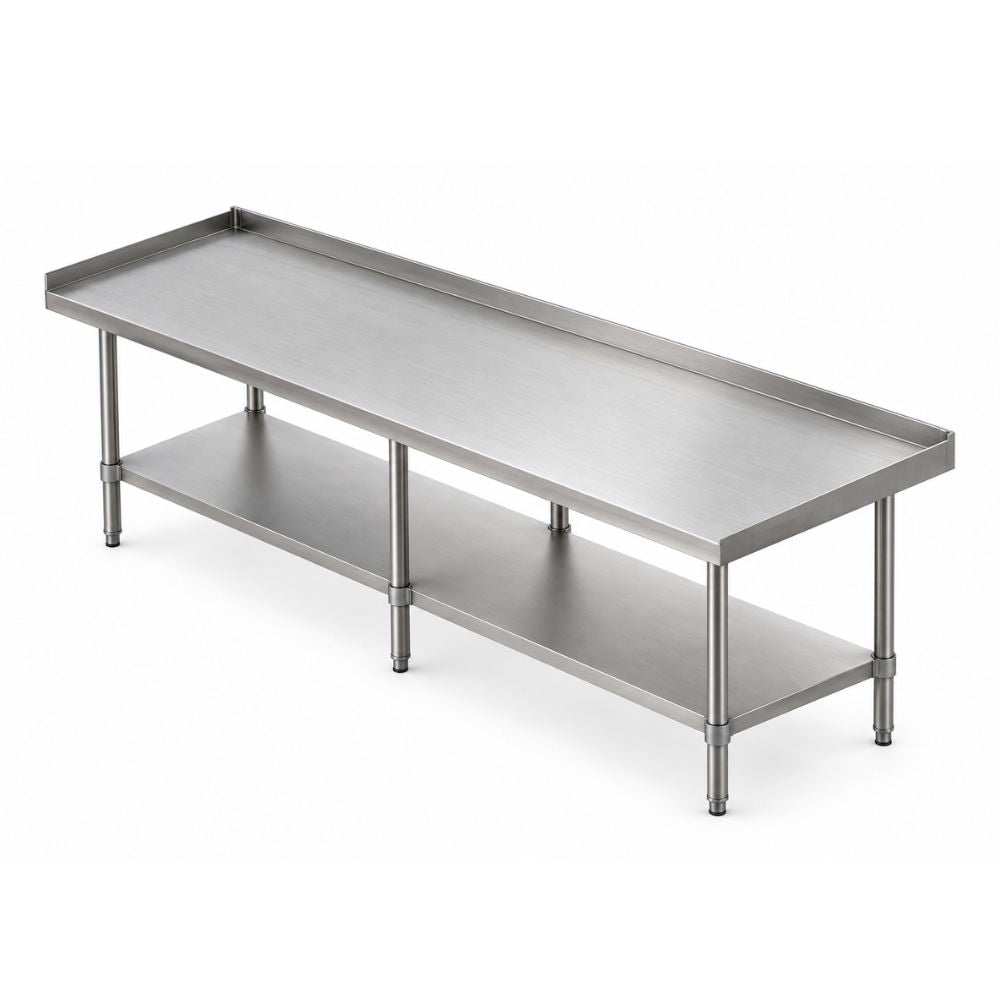 BASE NEUTRA ASBER AB-72 | Base Neutra Estufa | Acero Inoxidable | Patas Tubo | Cocina Restaurante Hotel