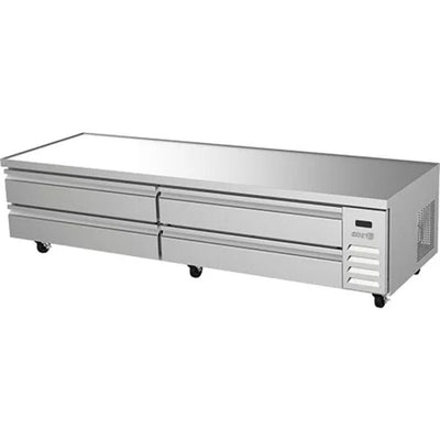 BASE ASBER ACBR-96 HC | Bases Refrigeradas | 4 Cajones | Acero Inoxidable | Control Temperatura | Restaurante Cafetería Cocina