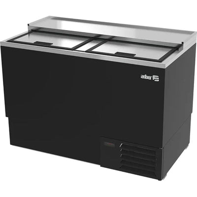 BOTELLERO ASBER AGF-50 HC/S HC | Botellero | 2 Puertas | Acero Inoxidable | Vinil y Acero | Horizontal | Botellas Latas Bebidas | Bar Barra Restaurante Hotel Cafetería Bistró Fonda Pub Cantina Bebidas Frescas Botellas