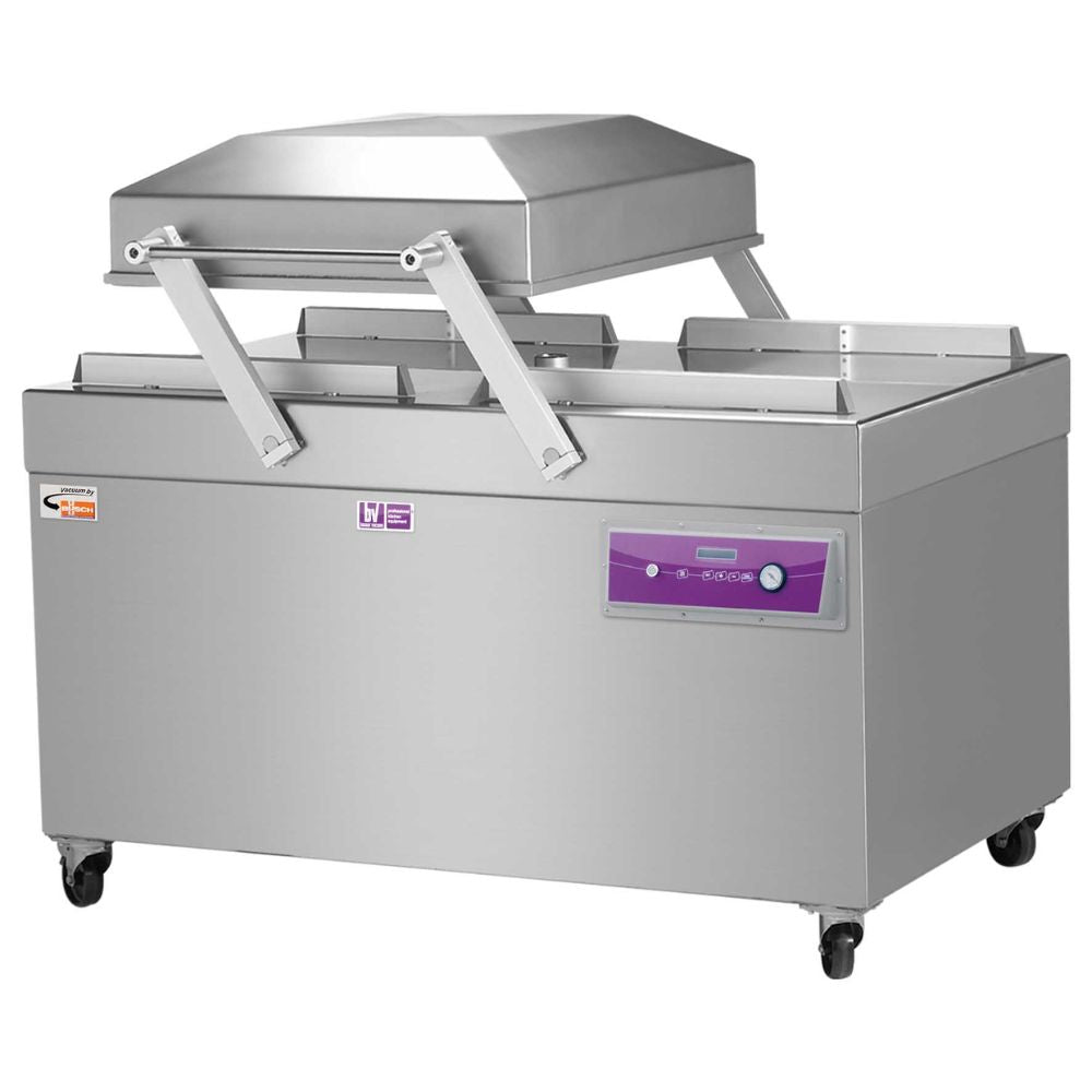 Empacadora al Vacío Besser Vacuum Bayamo, en acero inoxidable.