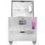 Abrillantadora Besser Vacuum Speedy Super, en acero inoxidable.