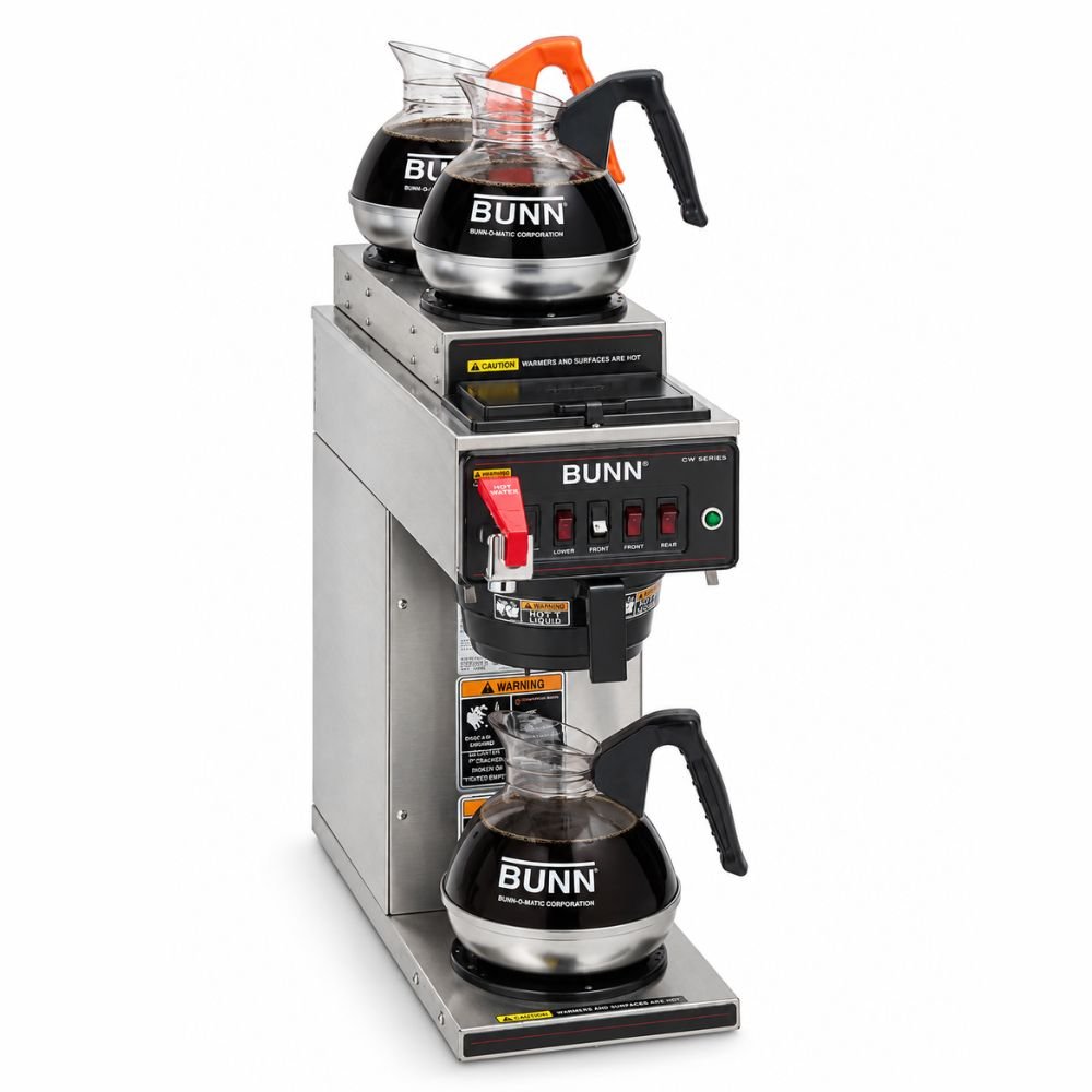 CAFETERA BUNN CWTF15, 1L/2U PF 12950.0213 | Cafetera Percoladora | para Jarras de Cafe (no incluídas) | Cafe Tipo Americano