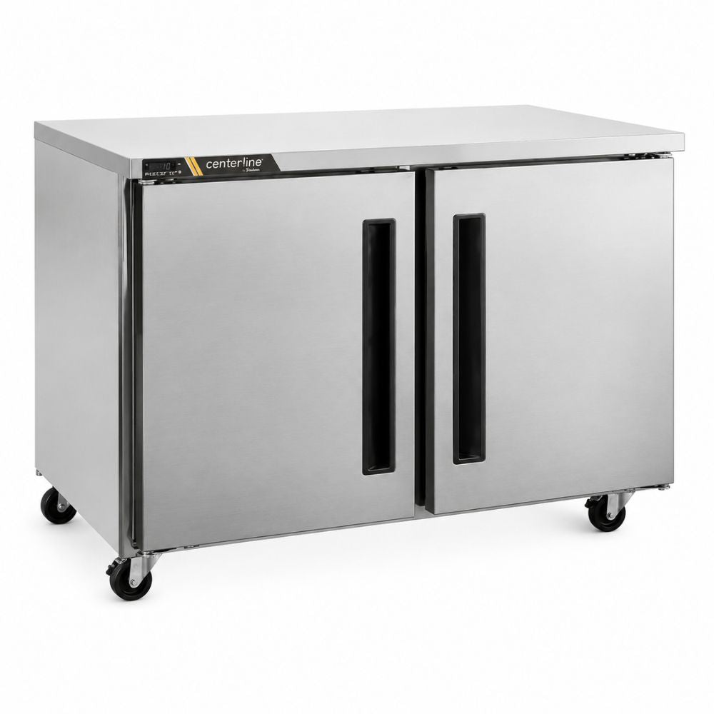 Congelador Centerline CLUC-48F-SD-LR, congelador bajo barra, en acero inoxidable.