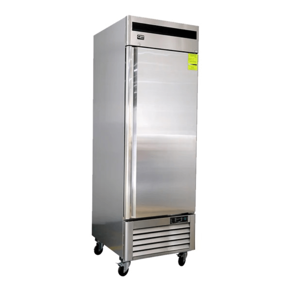 CRT RVC211P Refrigerador Conservador Vertical 1 Puerta Solida 3 Parrillas para Restaurante Cocina Industrial Restaurante Lacteos  Industrial Cocina Cremeria Comercios Insumos Carniceria Hotel Panaderia Refresquero Latas Bar .  KitchenMax.Store. Envíos seguros a todo México. Cotiza hoy mismo.