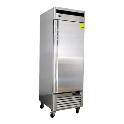 CRT RVC211P Refrigerador Conservador Vertical 1 Puerta Solida 3 Parrillas para Restaurante Cocina Industrial Restaurante Lacteos  Industrial Cocina Cremeria Comercios Insumos Carniceria Hotel Panaderia Refresquero Latas Bar .  KitchenMax.Store. Envíos seguros a todo México. Cotiza hoy mismo.