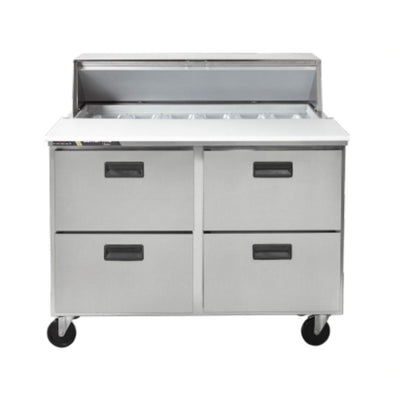 Centerline CLPT-4812-DW 48” Mesa Preparacion Trabajo 4 Insertos 123.4 cm -  - Centerline - KitchenMax Store