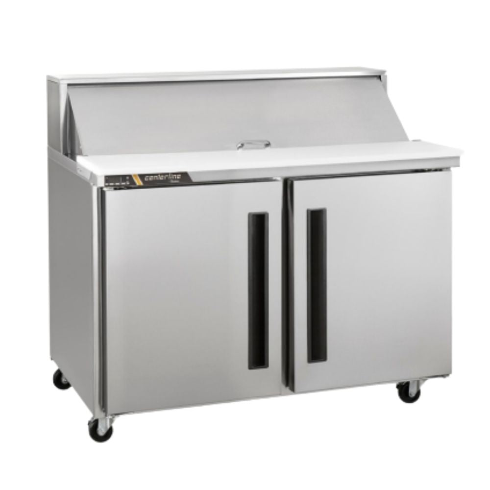 Centerline CLPT-4812-SD-RR 48” Mesa Preparacion 2 Puertas Solidas Abertura Derecha Derecha 123.4 cm -  - Centerline - KitchenMax Store