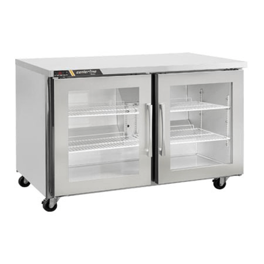 Centerline CLUC-36R-GD-LL 36” Refrigerador Bajo Barra Puertas Crital con Abertura Izquierda 92.1 cm frente -  - Centerline - KitchenMax Store