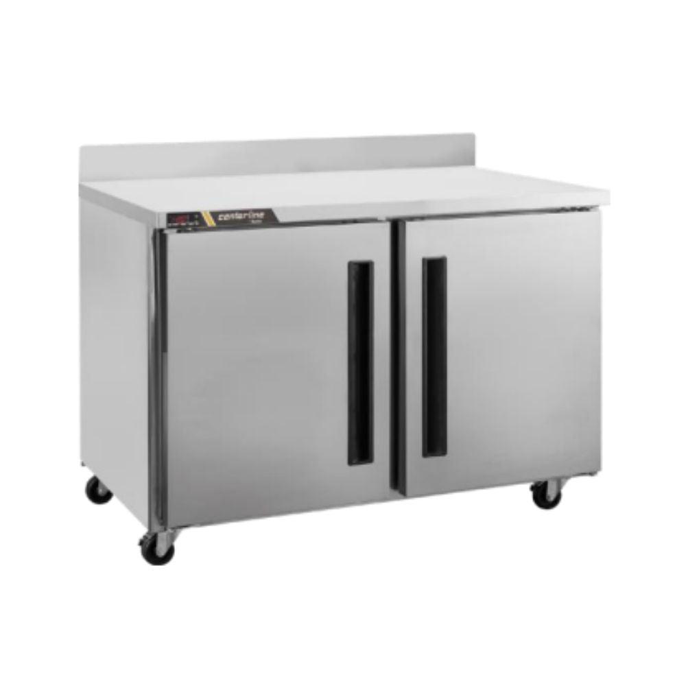 Centerline CLUC-48F-SD-WTLL 48” Congelador Bajo Barra Mesa Trabajo 2 Puertas Solidas Abertura Izquierda-Izquierda 122.4 cm -  - Centerline - KitchenMax Store