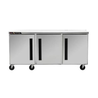 Centerline CLUC-72F-SD-LRR 72” Congelador Bajo Barra 3 Puertas Solidas Abertura Izquierda Derecha 183.3 cm -  - Centerline - KitchenMax Store