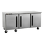 Centerline CLUC-72R-SD-LLL 72" Refrigerador Bajo Barra 3 Puertas Solidas Abertura Izquierda -  - Centerline - KitchenMax Store