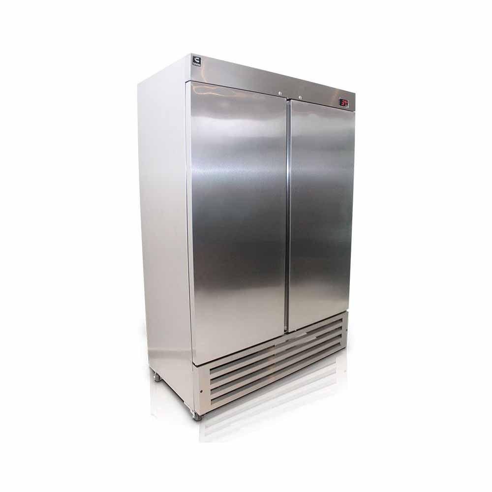 Criotec FSM-42 HC Refrigerador Linea Profesional vertical con Puerta sólida y 44 Pies - 1244.3 Acero Inoxidable Hotel Restaurante Carniceria Super Mercado Autoservicio Minisuper Hotel Resorts Banquetes Catering Alimentos Bebidas Insumos Lacteos Carne. KitchenMax.Store. Envíos seguros a todo México. Cotiza hoy mismo.