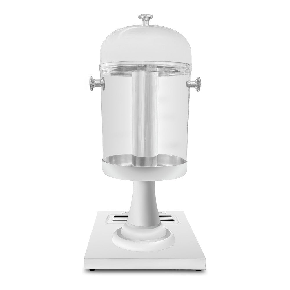 DISPENSADOR DE BEBIDAS RHINO DISJU-8 | Dispensador Cilíndrico de Bebidas | Capacidad 7.5 L | Tubo Central para Hielo | Buffet Hotel Restaurante