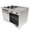 Drago CG-41 PD Estufa 4 Quemadores Horno Plancha Gratinador -  - Drago - KitchenMax Store Imagen Ilustrativo