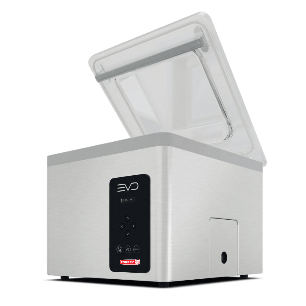 Empacadora al Vacío Torrey EVD-20P CEEVMP20014, en acero inoxidable.